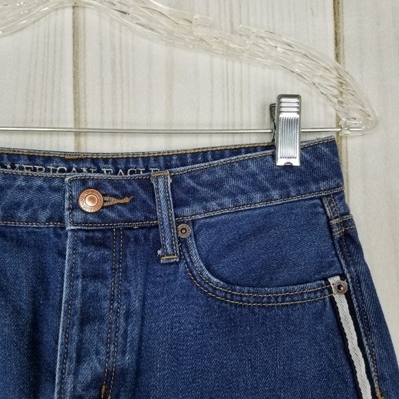 American Eagle High Rise Festival Jean Mini Skirt - Picture 4 of 12